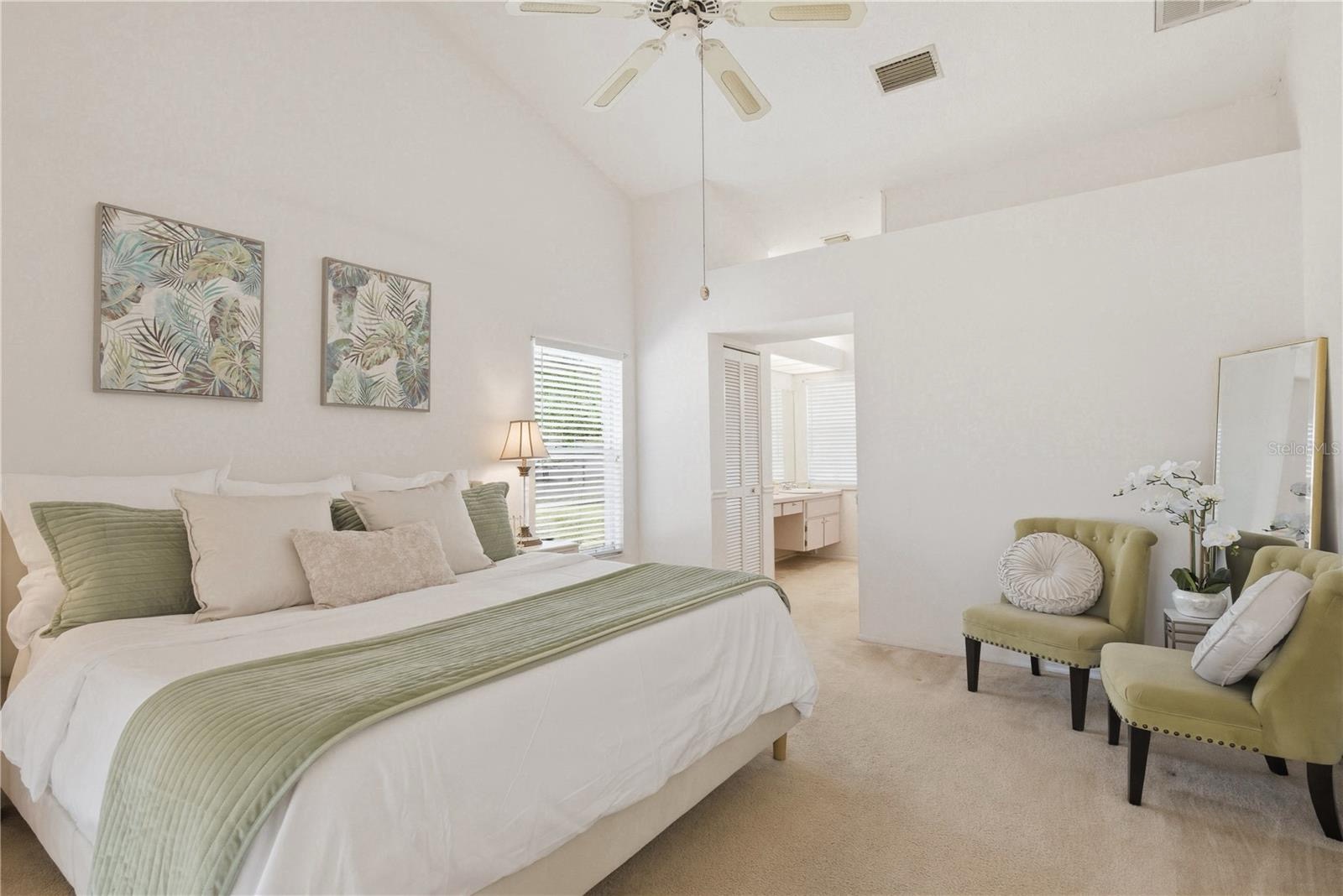 Anchor & Atlas staged master bedroom